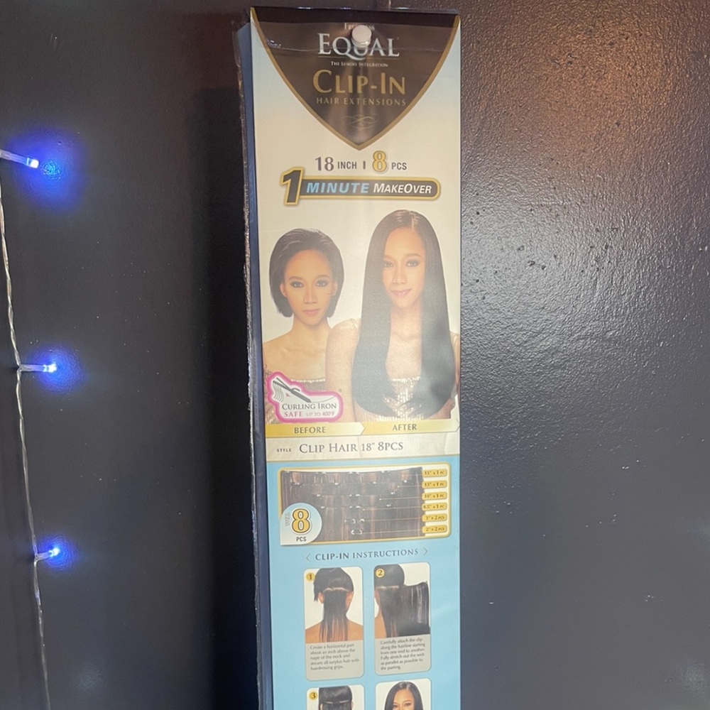 18 inch synthetic HAIR EXTENSIONS